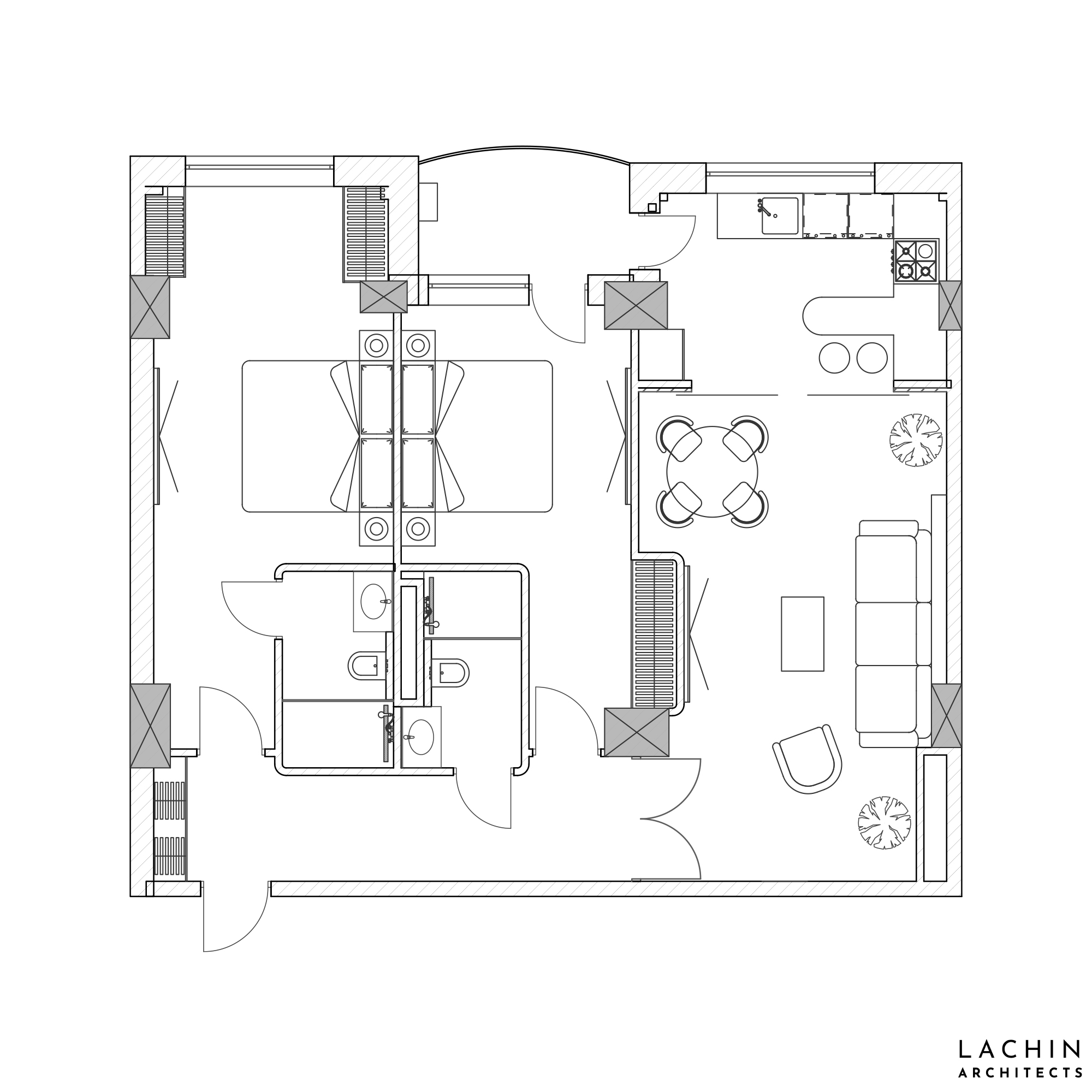 White City Apartment | Baku, Azerbaijan — interior design & visualization, image 10